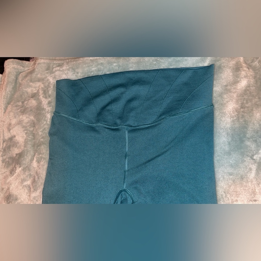 Free People Movement On the Rise Leggings M/L Pacifica Blue - Picture 5 of 12